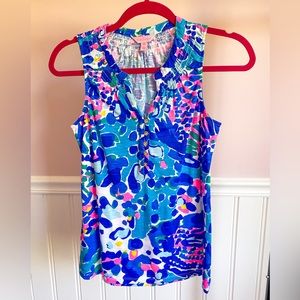 Lilly Pulitzer Top 💙